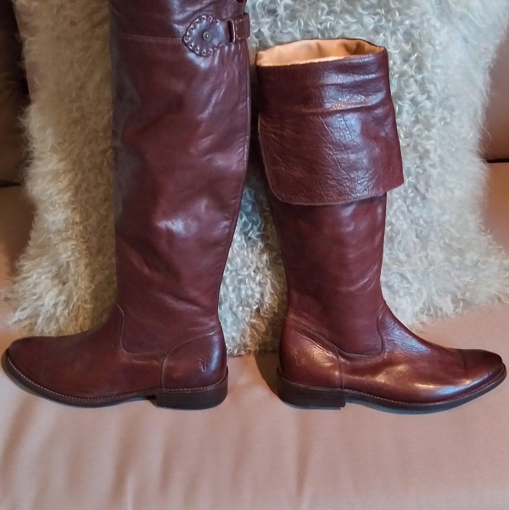 Frye over the knee boots